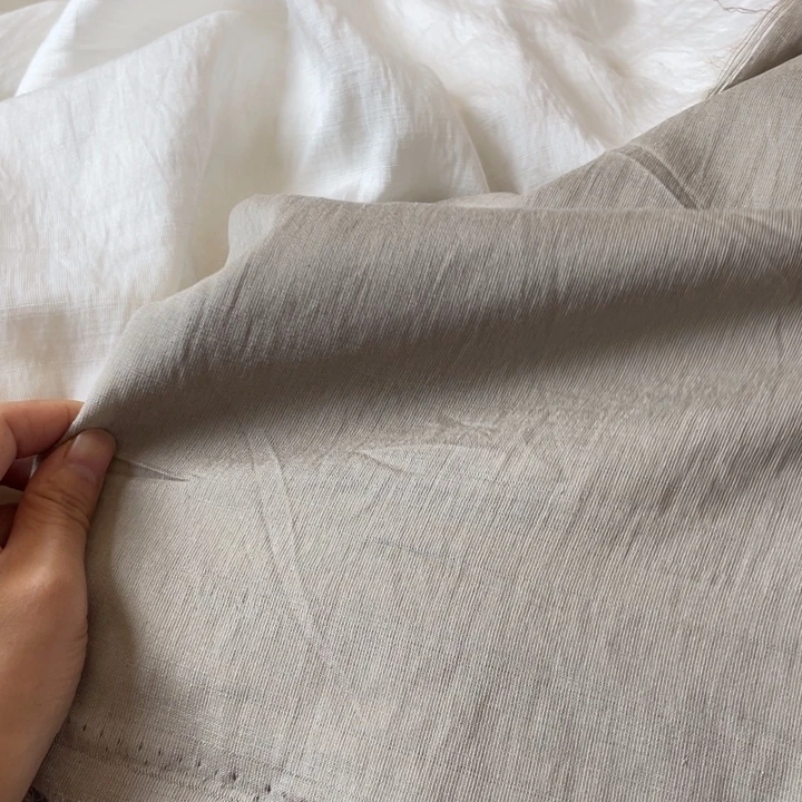 米灰色棉麻1米。