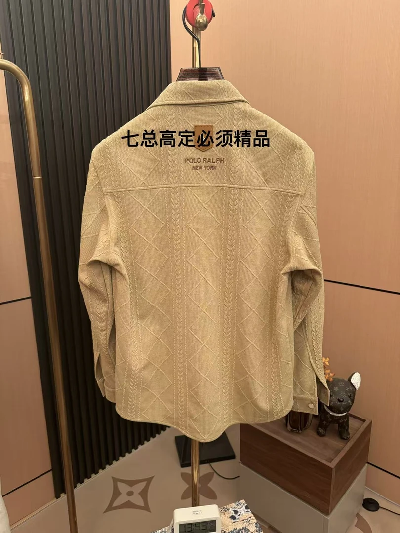 【FX-1915】2025年新款时尚百搭衬衫长袖 卡其