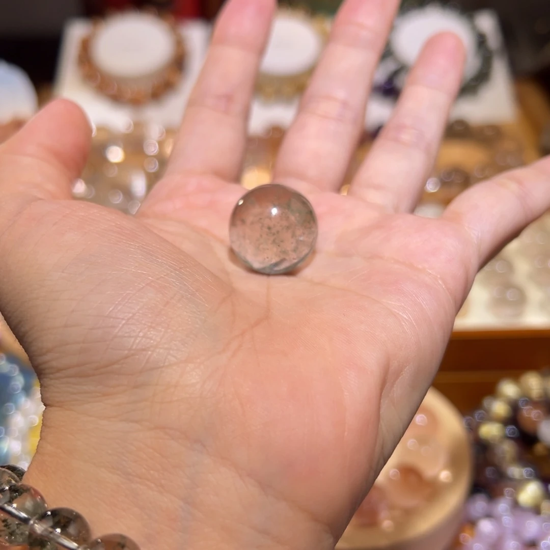 8***1水晶手串未镶嵌吊坠