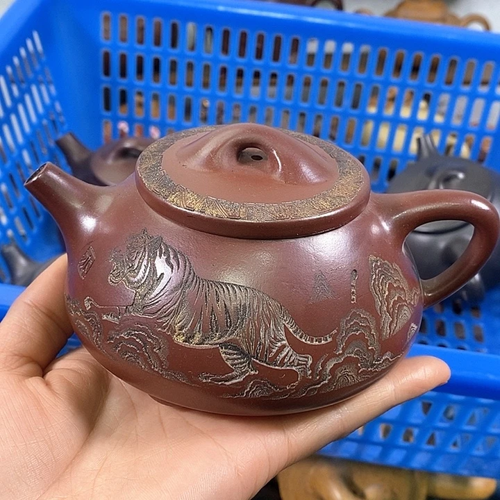 茶壶紫砂微瑕微瑕