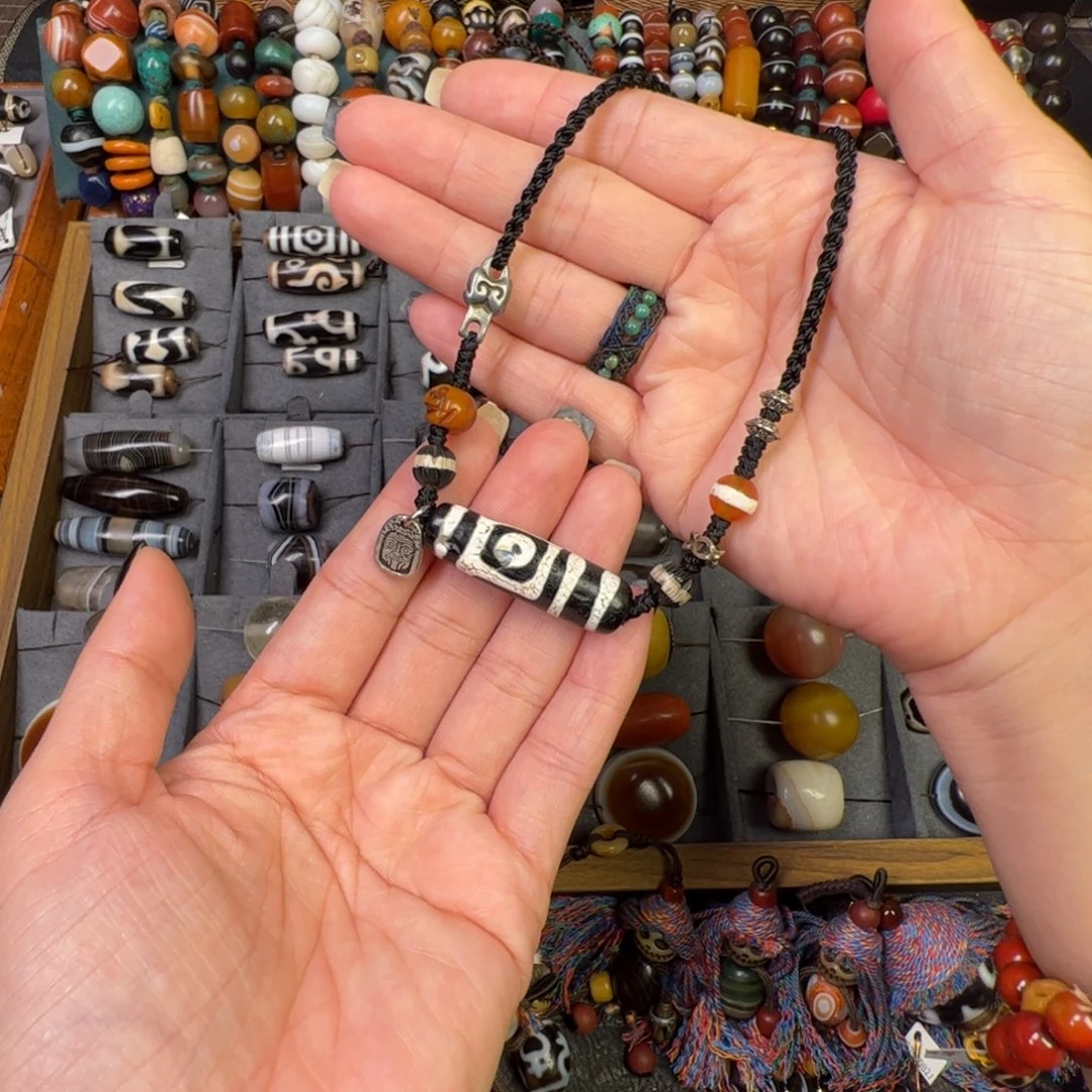 玛瑙/玉髓未镶嵌项链