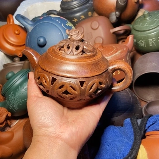 全手工制作宜兴紫砂壶