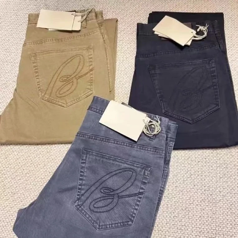 布 男士新款时尚修身牛仔裤