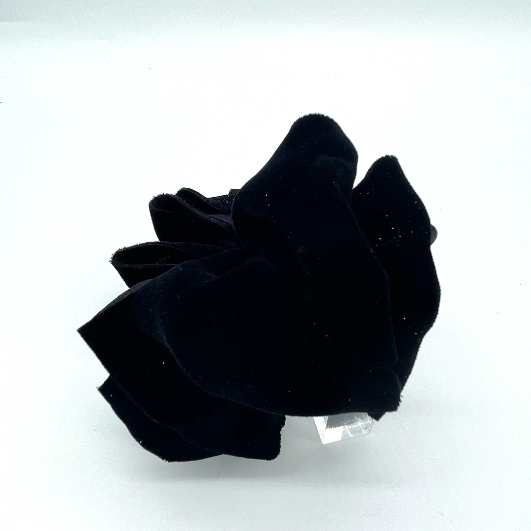 4154丝绒香蕉夹 【韩国钢印】  2025年新款 礼盒蛇年送闺蜜发饰饰品