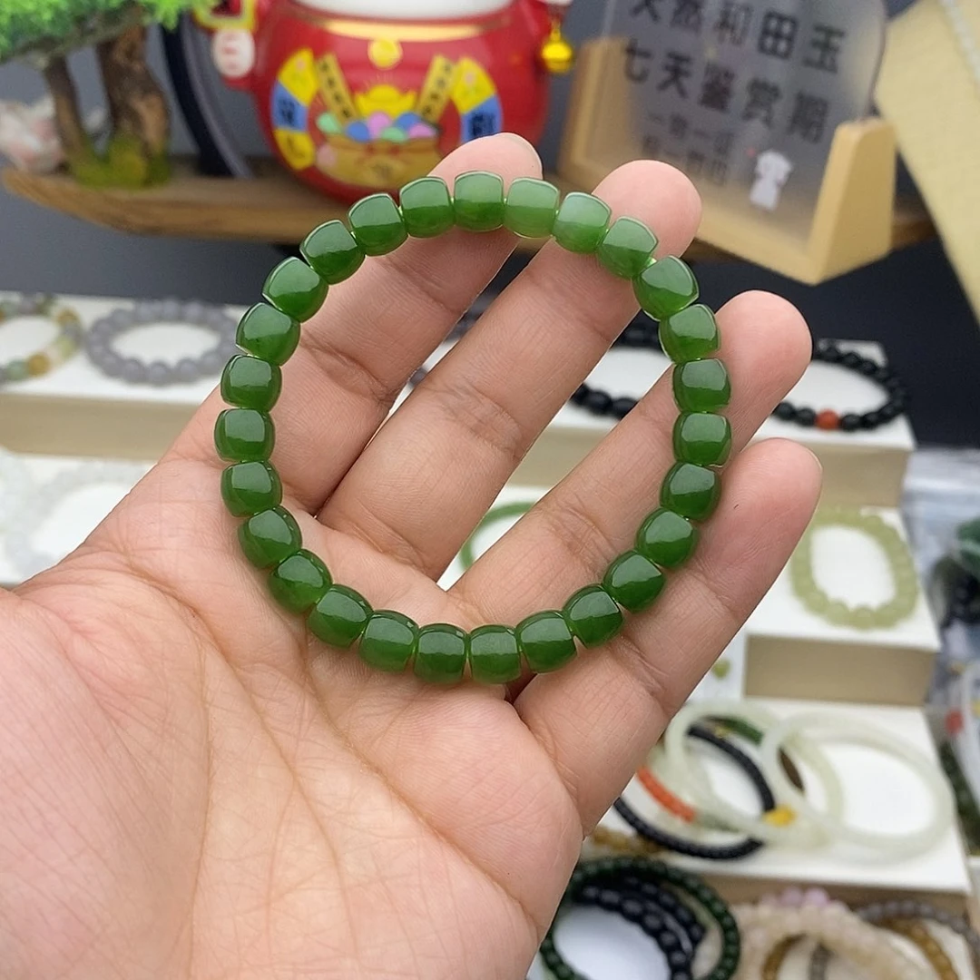 和田玉手链未镶嵌