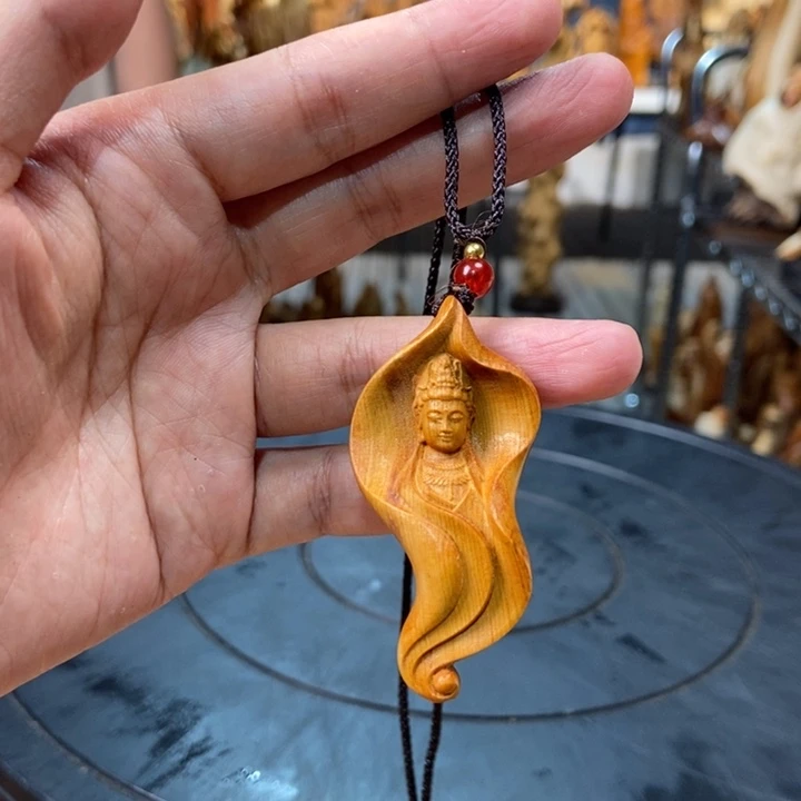 柏木（崖柏）手把件