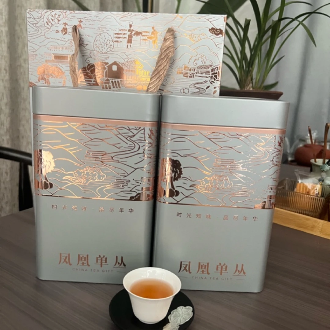 中秋茶礼蜜兰香岭头白叶单枞茶乌岽凤凰单丛茶潮州乌龙茶口粮茶
