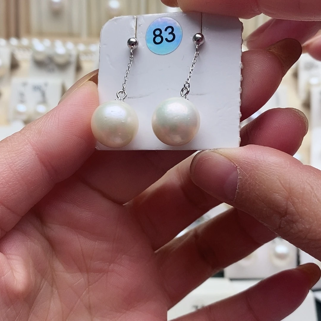 颈饰淡水珍珠银S925镶嵌