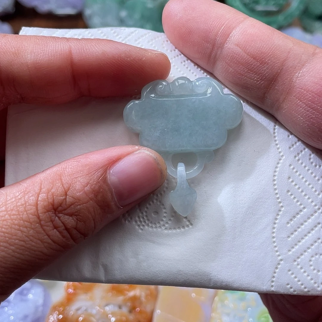 颈饰未镶嵌翡翠翡玉缘翡翠