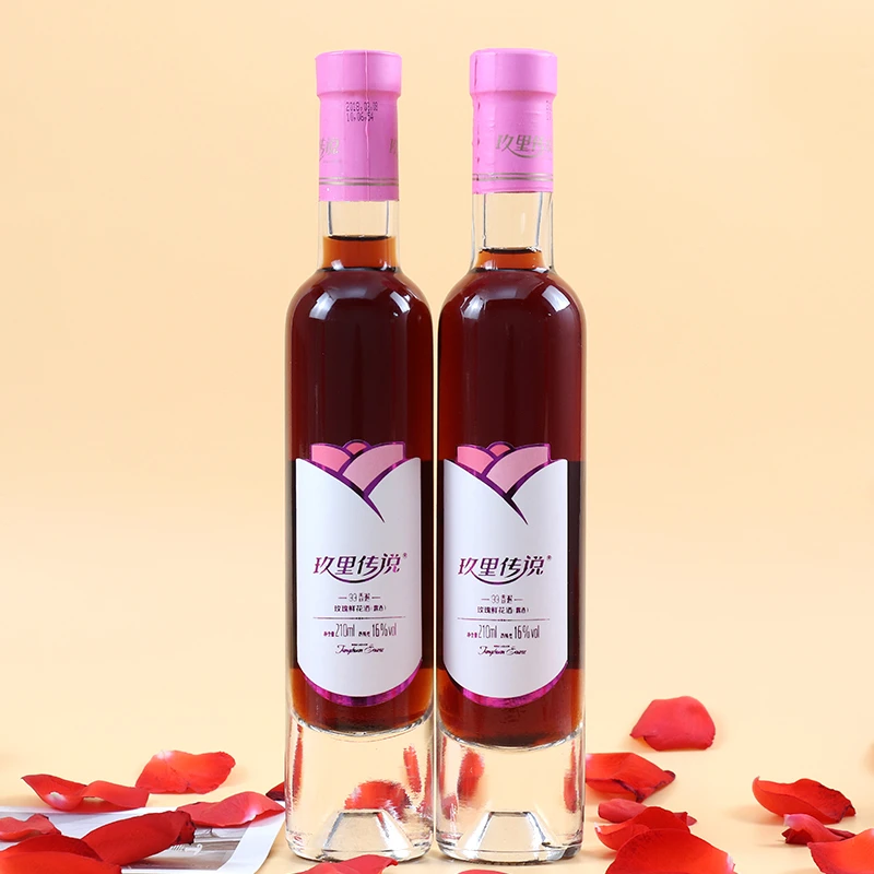 16度玫瑰花酒 99朵玫瑰制成  云南特产