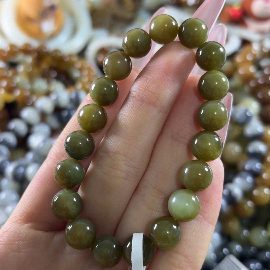 和田玉未镶嵌手链28