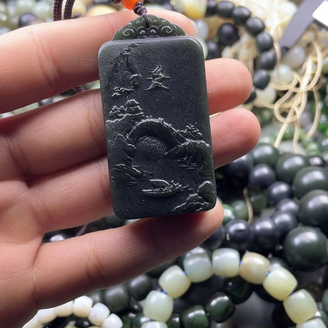 和田玉手串未镶嵌