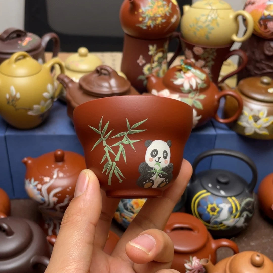 茶杯紫砂紫砂主人杯100cc