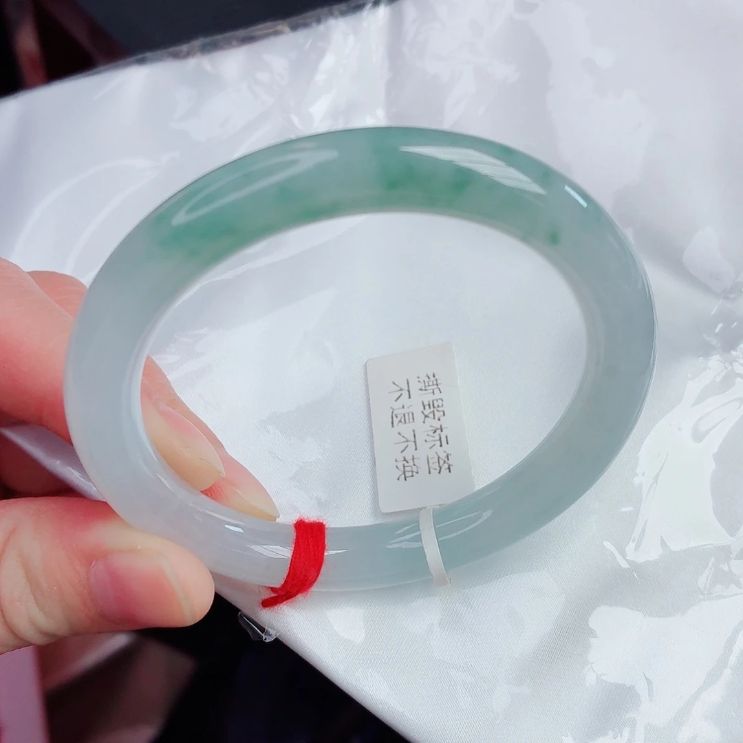 翡翠未镶嵌手镯天然翡翠A货