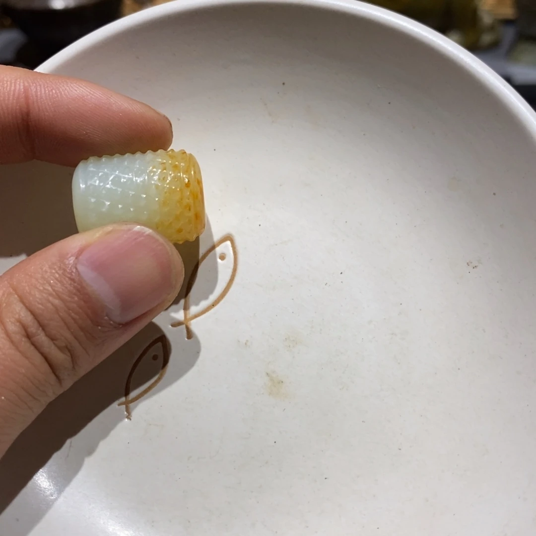 瓷片盖****斯白底印花小乐子好