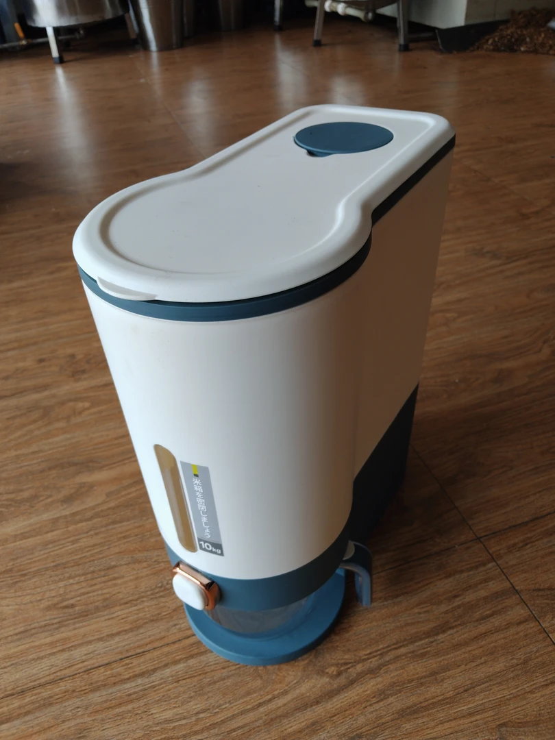 按压式自动出米米桶家用密封防潮五谷杂粮收纳箱