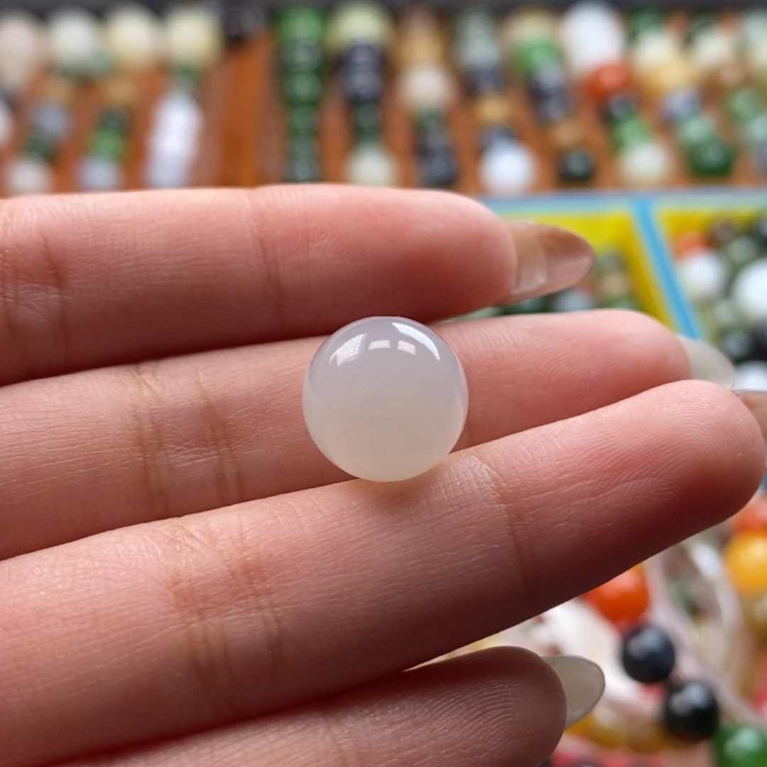 和田玉未镶嵌珠宝奇石福利青海白玉单珠z12