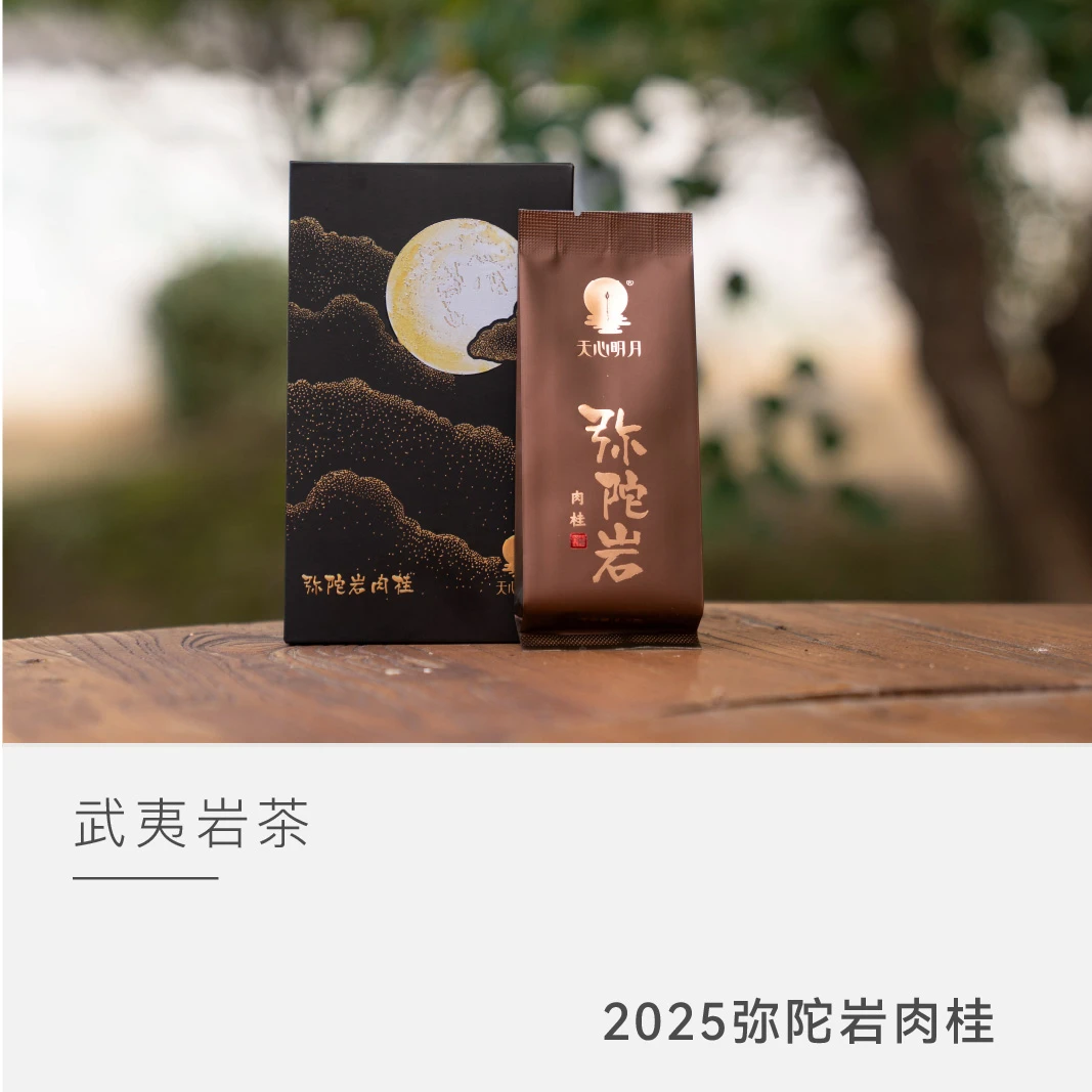 【钱钱专属】天心明月 弥陀岩肉桂 武夷岩茶 茶叶乌龙茶 2025年