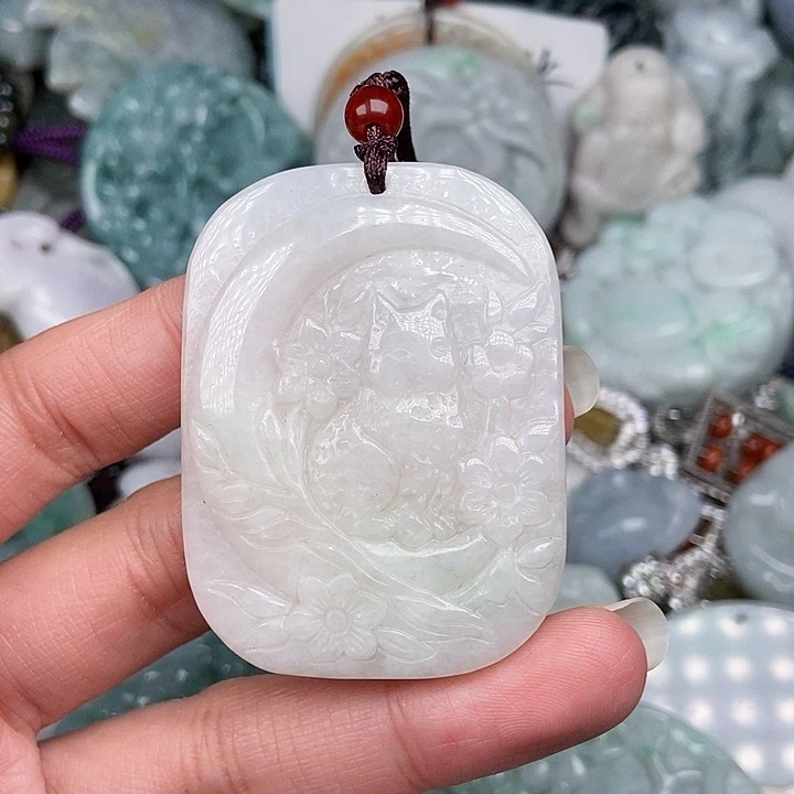 颈饰未镶嵌翡翠翡翠