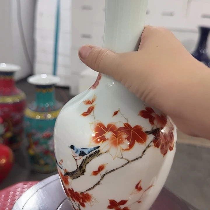 摆件景德镇陶瓷花瓶