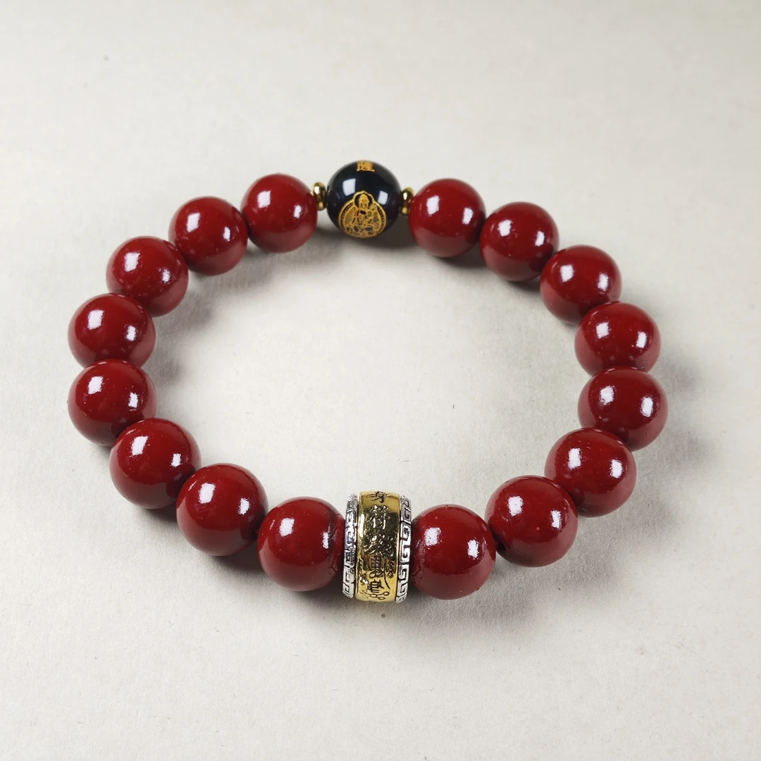 天然辰砂天然辰砂F021精美手串多样性发其一