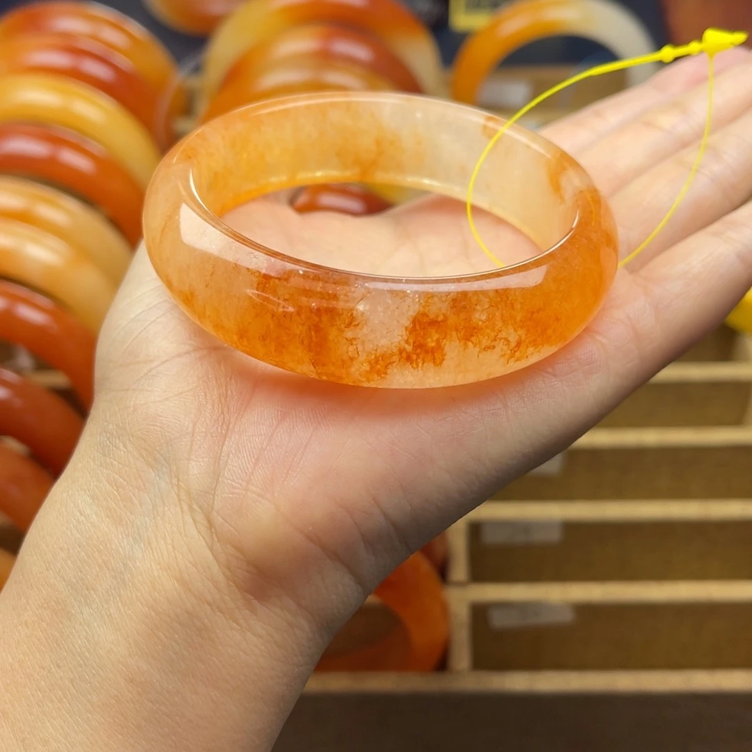 非金属无茄山老油料精品高货枫叶红飘55圈口22号