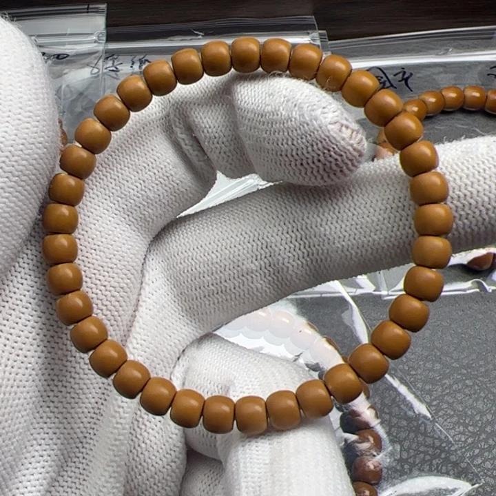 橄榄核吊坠老挝核尖单圈5.9