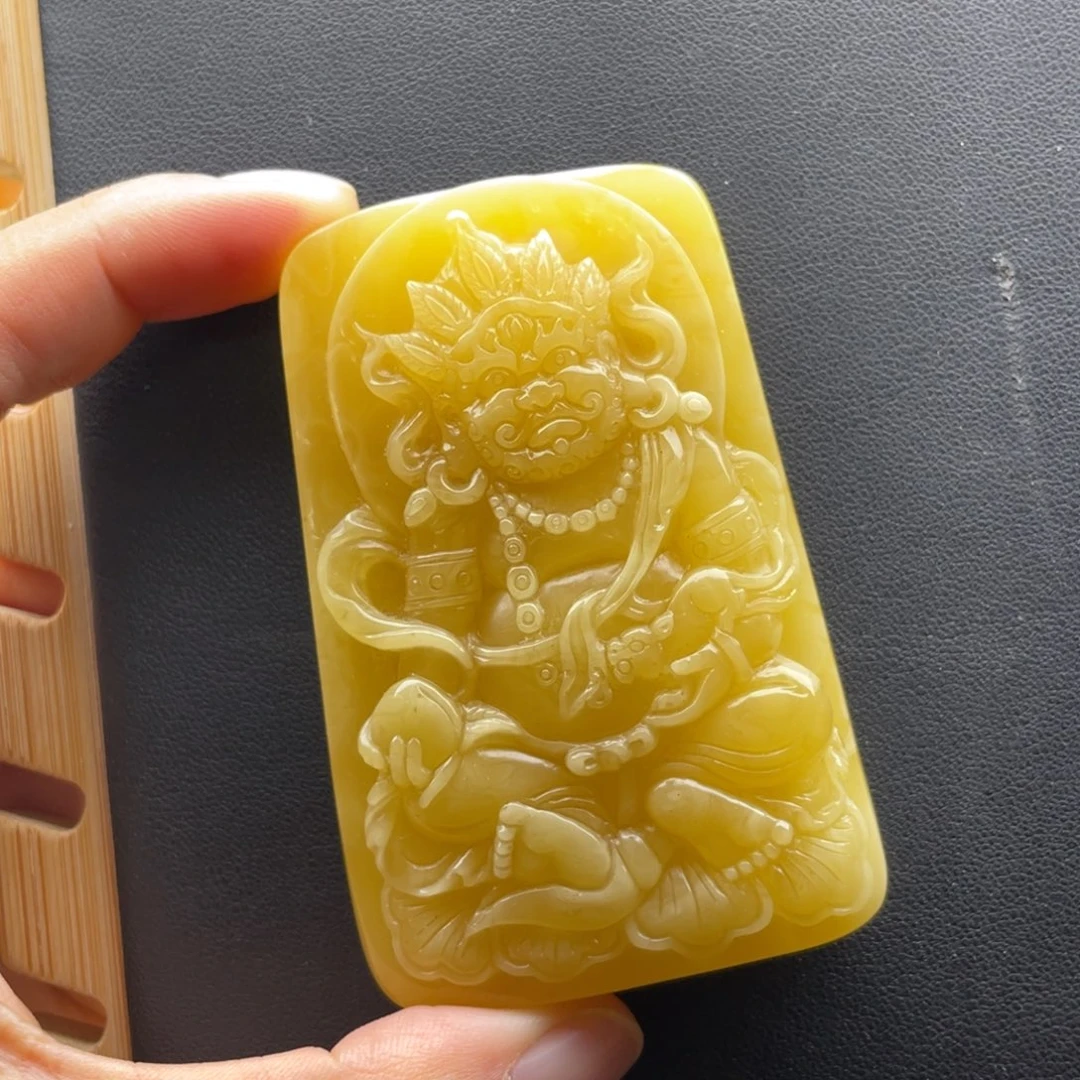 琥珀未镶嵌颈饰天然琥珀蜜蜡