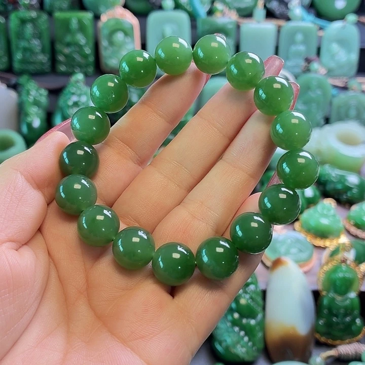 和田玉未镶嵌手串