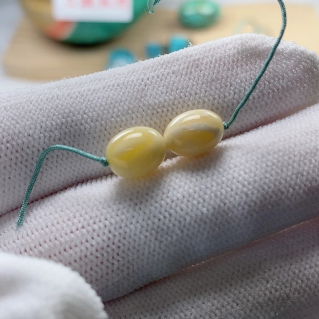 琥珀裸石未镶嵌琥珀蜜蜡