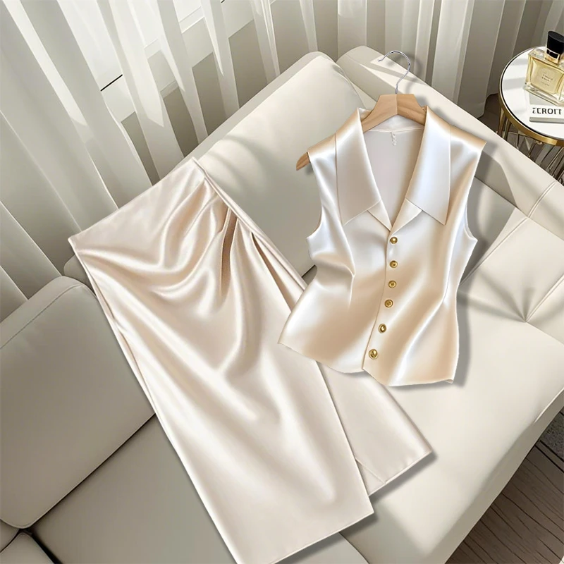 2025夏季新款千金贵气名媛穿搭一整套法式气质上衣超好看半身裙子