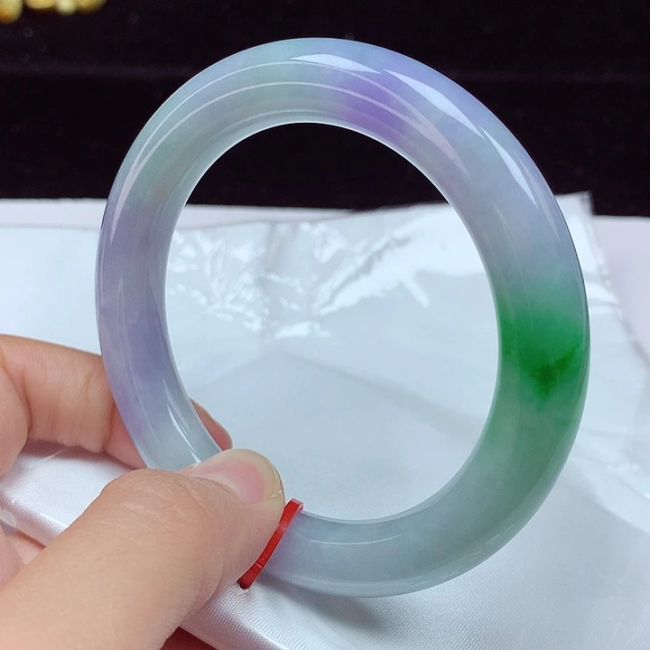 未镶嵌手镯翡翠57圈