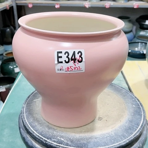 红陶景德镇手工工艺制作-无孔