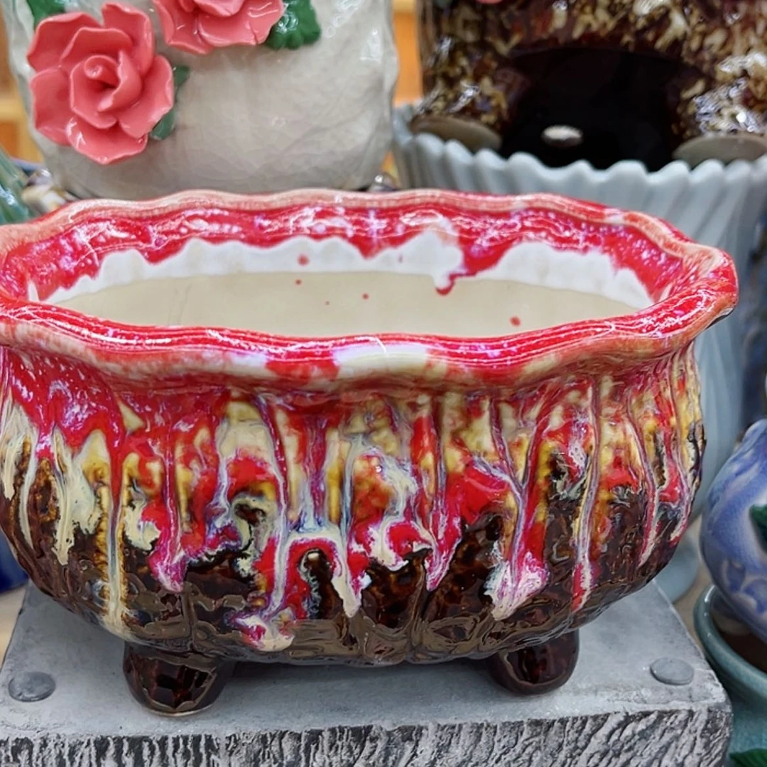 【闪购商品】陶瓷花盆