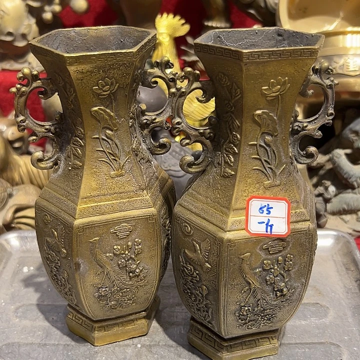 黄铜摆件，文房工艺品摆件