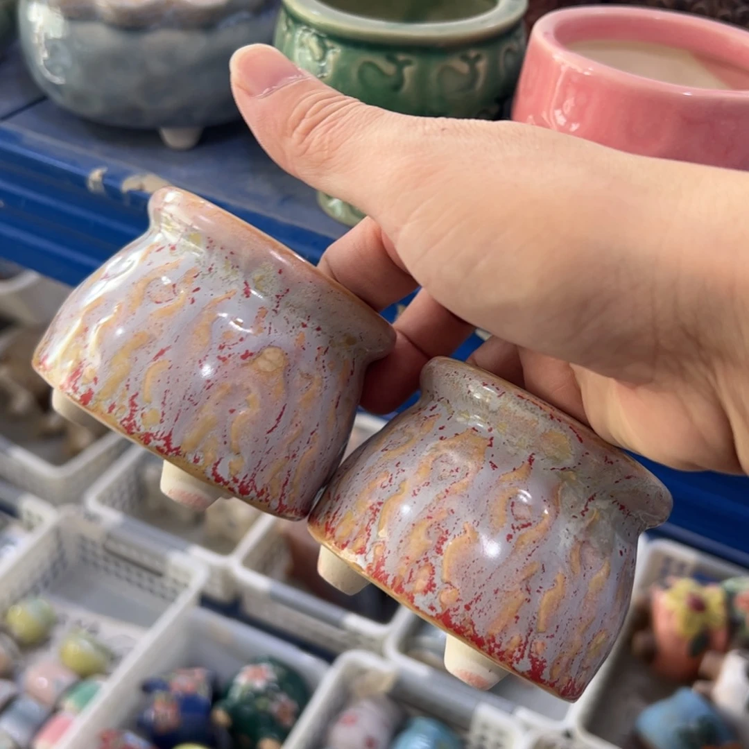 陶瓷多肉小花盆@@1297