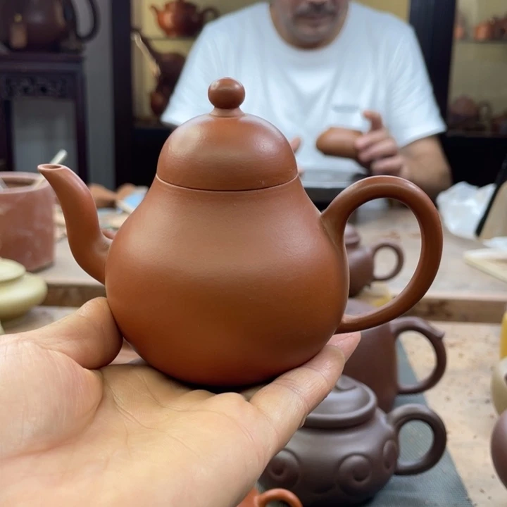 茶壶紫砂j***g思亭壶原矿朱泥