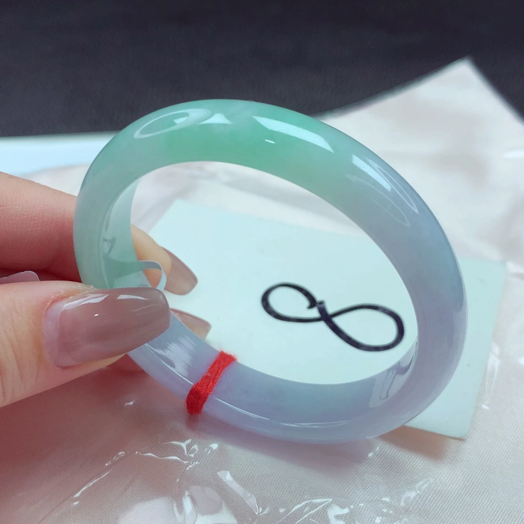 翡翠手镯未镶嵌手镯54贵妃