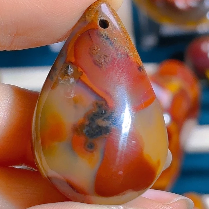 玛瑙/玉髓吊坠(不含链)未镶嵌