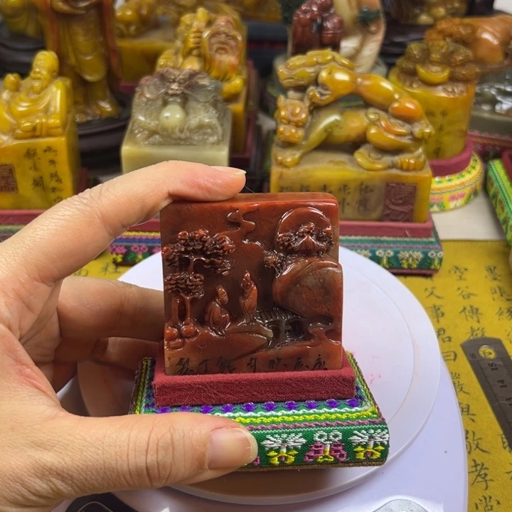 寿山石印石578765