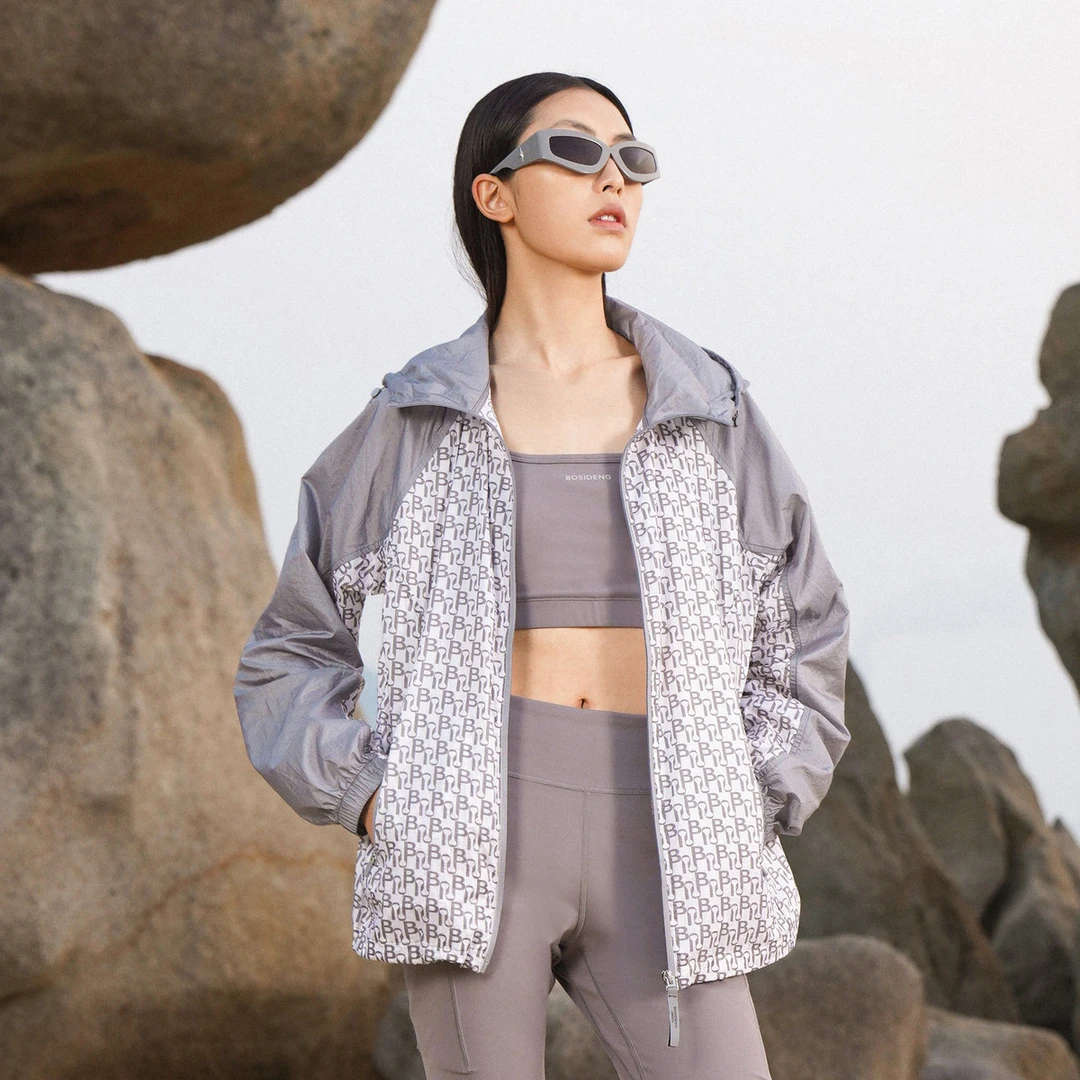 波司登｜ANNAKIKI联名 春夏潮流户外防紫外线风衣外套女士防晒衣