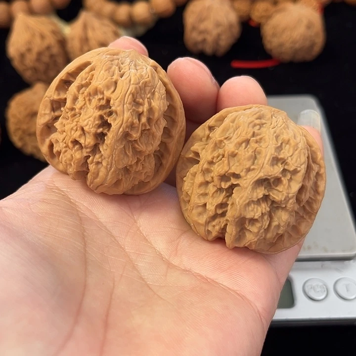 把件文玩核桃43左右将军膀，编号00002