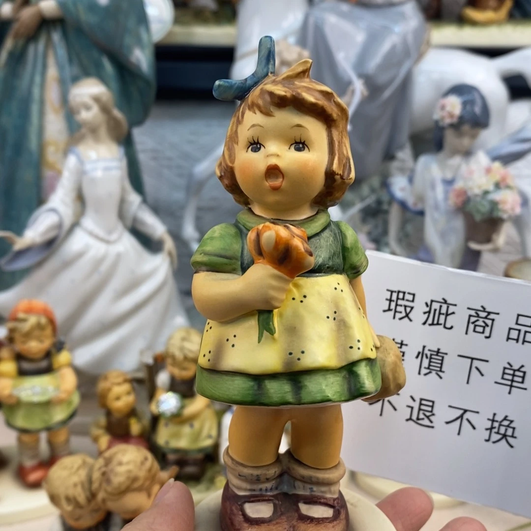 瓷片欧美中古美物摆件