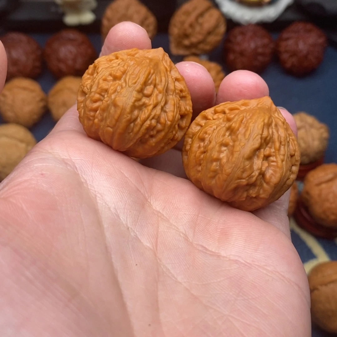 文玩核桃把件佳*精品小手捻