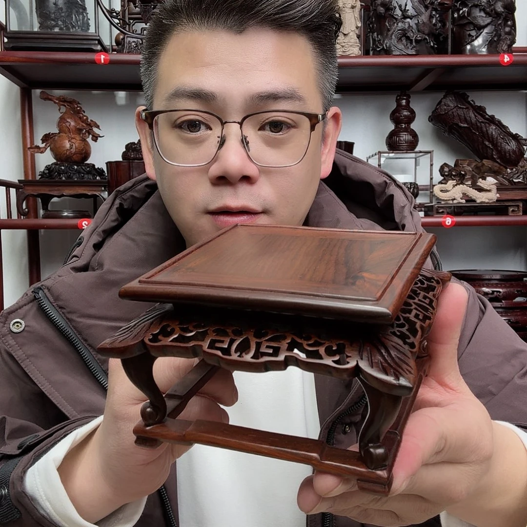 微凹黄檀工艺品底座