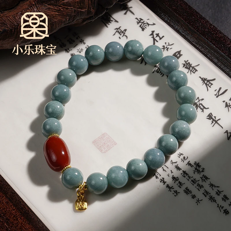 原创设计款翡翠单圈手链多样性发一-10785