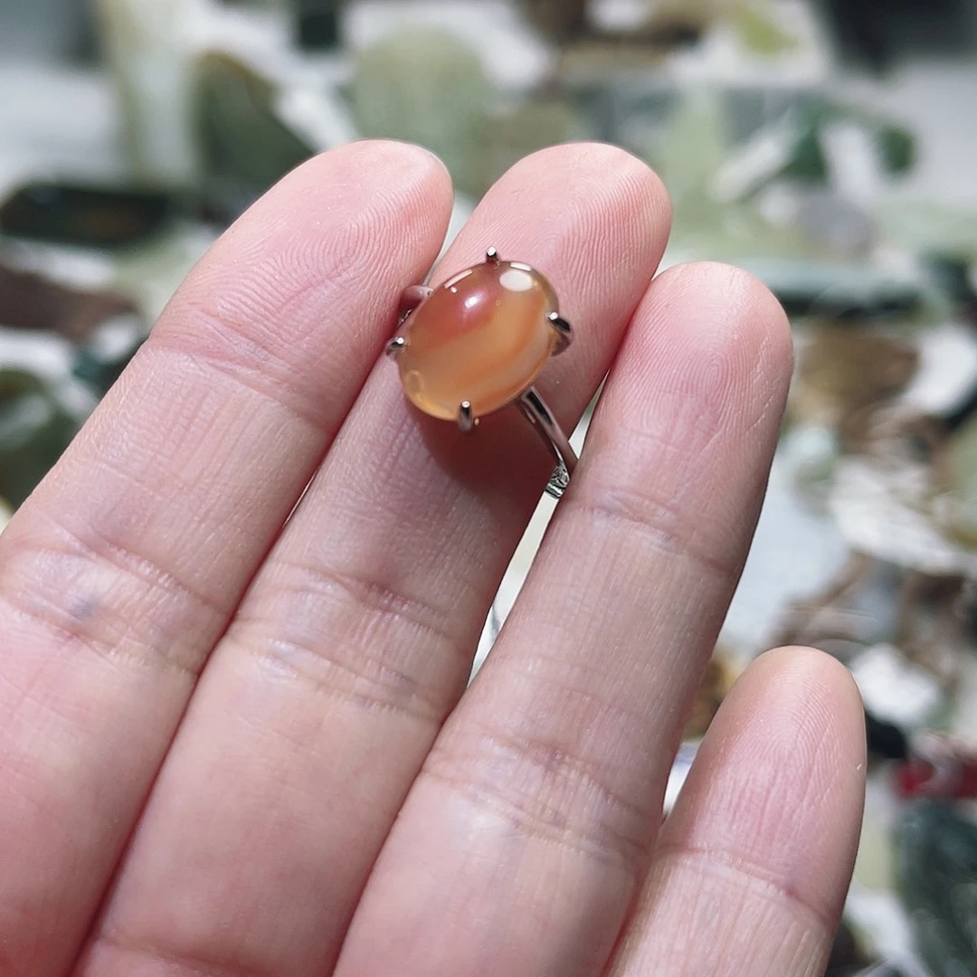 玛瑙/玉髓颈饰合金