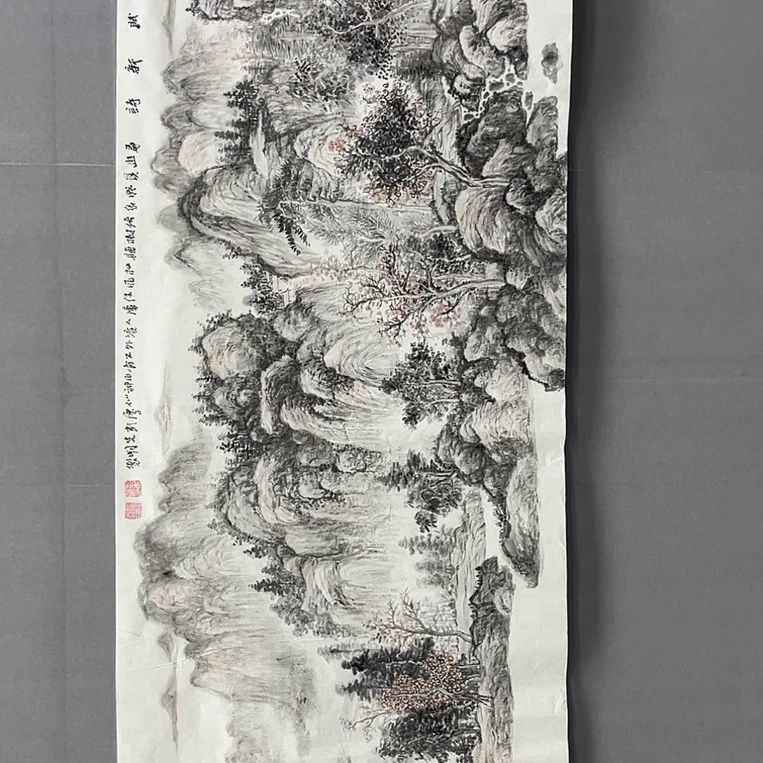 国画纯手绘字画宣纸