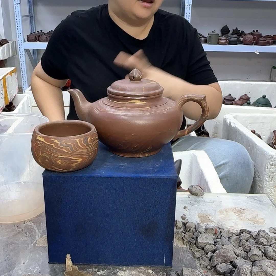 茶壶紫砂宜兴紫砂壶瑕疵处理