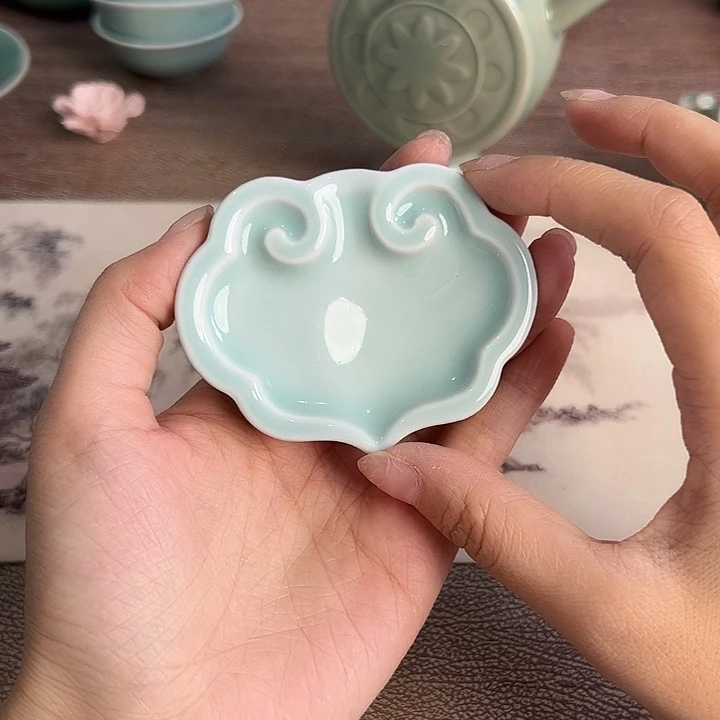 小米茶器龙泉青瓷